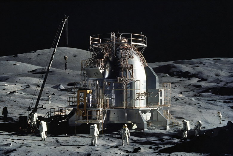 Россия заложила строительство АЭС в лунную программу